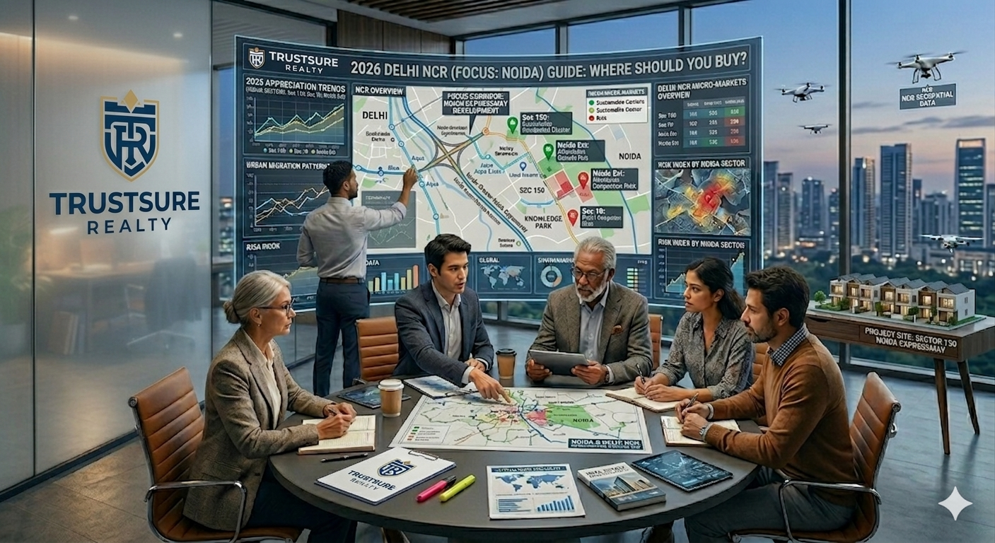 Noida vs Gurgaon: Where Should You Buy Property in 2026?